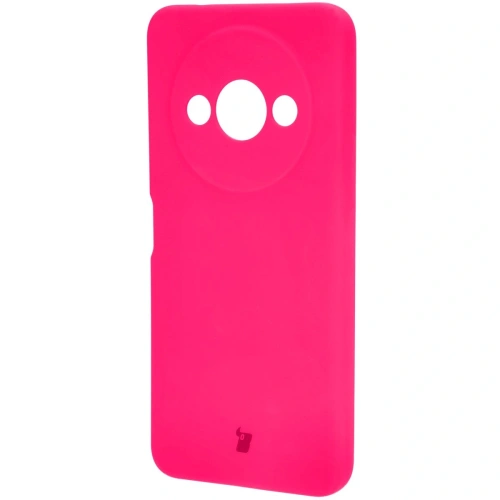 Etui silikonowe Bizon Soft Case do Xiaomi Redmi A3 4G neonowo-różowe