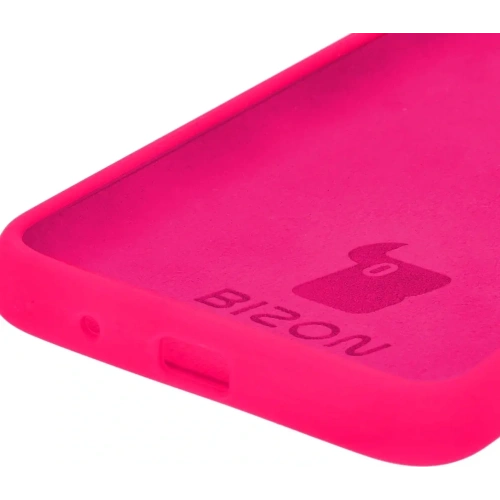 Etui silikonowe Bizon Soft Case do Xiaomi Redmi A3 4G neonowo-różowe