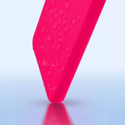 Etui silikonowe Bizon Soft Case do Xiaomi Redmi A3 4G neonowo-różowe