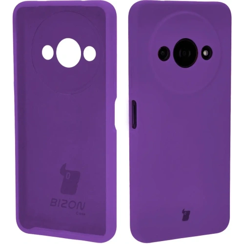 Etui silikonowe Bizon Soft Case do Xiaomi Redmi A3 4G fioletowe