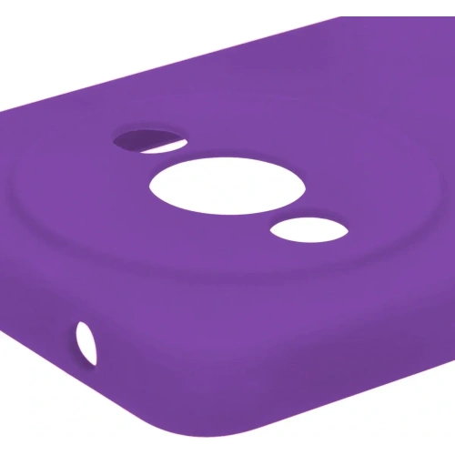 Etui silikonowe Bizon Soft Case do Xiaomi Redmi A3 4G fioletowe