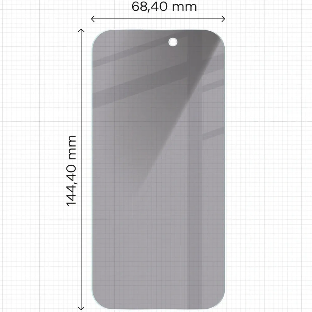 Hurtownia GSM - Bizon Glass Clear Shadow Apple iPhone 14 Pro nuanțat - BIZ5553 - {ean13} - Hurt