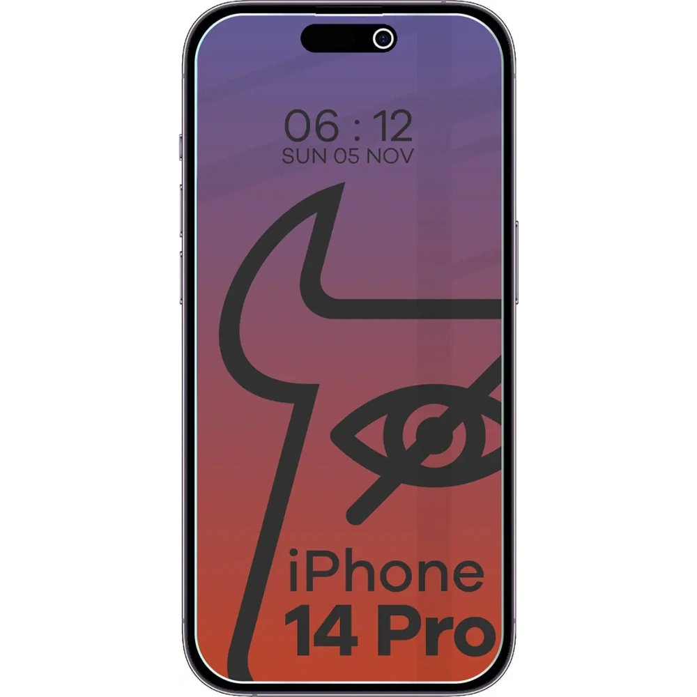 Hurtownia GSM - Bizon Glass Clear Shadow Apple iPhone 14 Pro nuanțat - BIZ5553 - {ean13} - Hurt