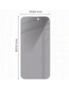 Hurtownia GSM - Prywatyzujące szkło hartowane Bizon Glass Clear Shadow do Apple iPhone 14 Pro Max przyciemniane - BIZ5554 - {ean13} - Hurt