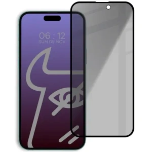 Hurtownia GSM - Bizon Glass Edge Shadow Apple iPhone 15 Plus nuanțat cu un cadru negru - BIZ4984 - {ean13} - Hurt
