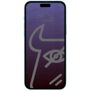 Wholesale Bizon Glass Edge Shadow Apple iPhone 15 Pro tinted with a black frame - BIZ5556 - {ean13} - Hurt