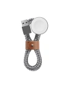 Kabel Native Union Belt Cable Apple Watch ze skórzanym zapięciem 1,2m (zebra)
