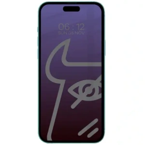 Hurtownia GSM - Bizon Glass Edge Shadow Apple iPhone 15 Pro Max getönt mit einem schwarzen Rahmen - BIZ4986 - {ean13} - Hurt