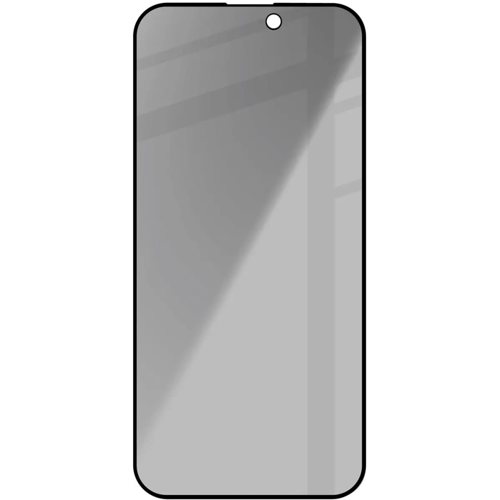 Hurtownia GSM - Prywatyzující tvrzené sklo Bizon Glass Edge Shadow pro Apple iPhone 15 Pro Max z černým rámečkem. - BIZ4986 - {ean13} - Hurt