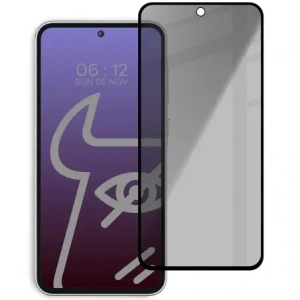 Hurtownia GSM - Bizon Glass Edge Shadow Samsung Galaxy A35 5G / A55 5G getönt mit einem schwarzen Rahmen - BIZ4987 - {ean13} - Hurt