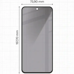 Hurtownia GSM - Bizon Glass Edge Shadow Samsung Galaxy A35 5G / A55 5G getönt mit einem schwarzen Rahmen - BIZ4987 - {ean13} - Hurt