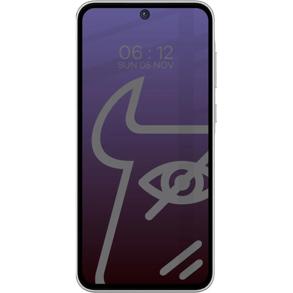 Wholesale Bizon Glass Edge Shadow Samsung Galaxy A35 5G / A55 5G tinted with a black frame - BIZ4987 - {ean13} - Hurt
