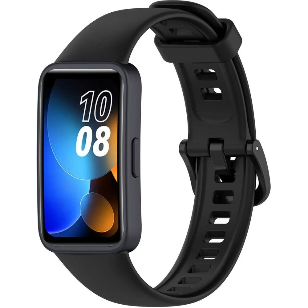 Wholesale Bizon Strap Watch Silicone Huawei Band 9 / Band 8 black - BIZ4990 - {ean13} - Hurt