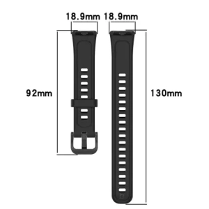 Hurtownia GSM - Bizon Strap Watch Silicone Huawei Band 9 / Band 8 negru - BIZ4990 - {ean13} - Hurt
