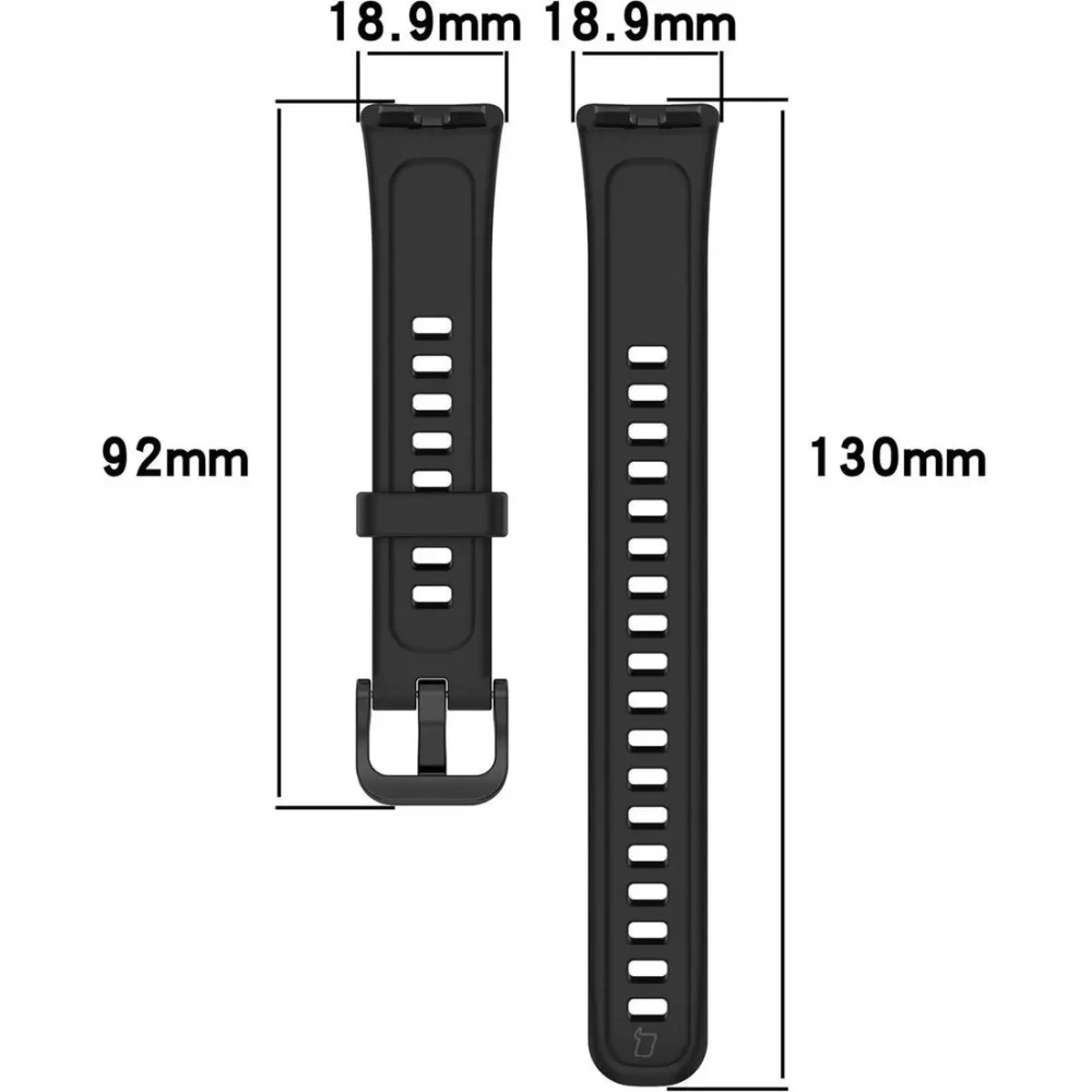 Wholesale Bizon Strap Watch Silicone Huawei Band 9 / Band 8 black - BIZ4990 - {ean13} - Hurt