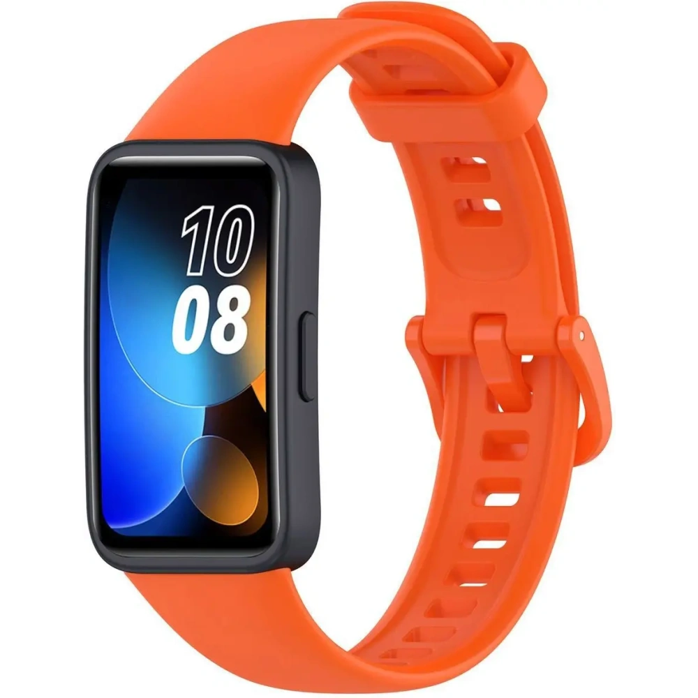 Hurtownia GSM - Bizon szíj óra szilikon Huawei Band 9 / Band 8 narancssárga - BIZ5562 - {ean13} - Hurt
