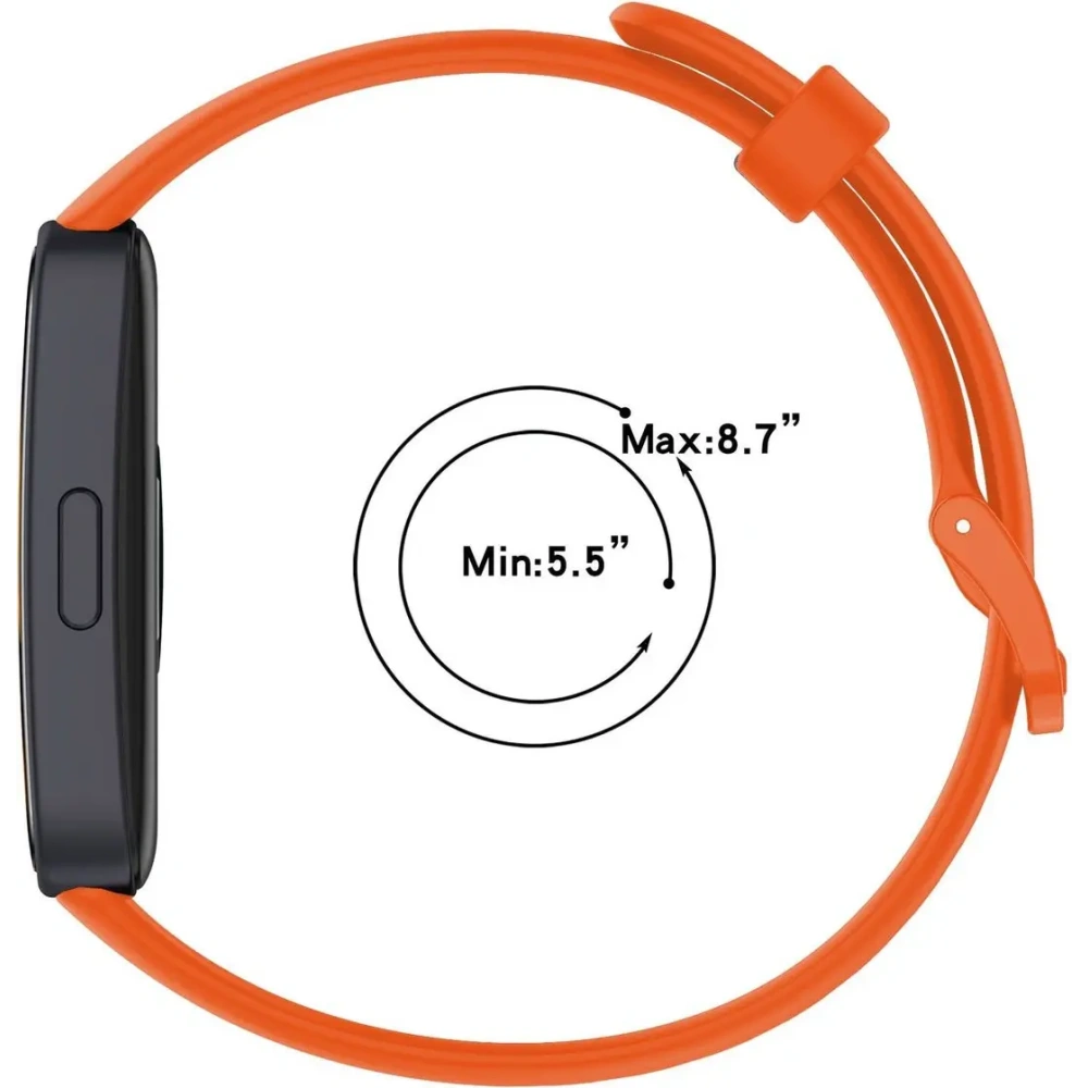 Hurtownia GSM - Bizon szíj óra szilikon Huawei Band 9 / Band 8 narancssárga - BIZ5562 - {ean13} - Hurt