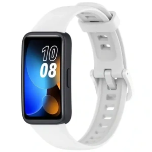 Hurtownia GSM - Pasek Bizon Strap Watch Silicone do Huawei Band 9 / Band 8 bílý - BIZ5564 - {ean13} - Hurt