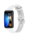 Bizon Strap Watch Silicone Huawei Band 9 / Band 8 white