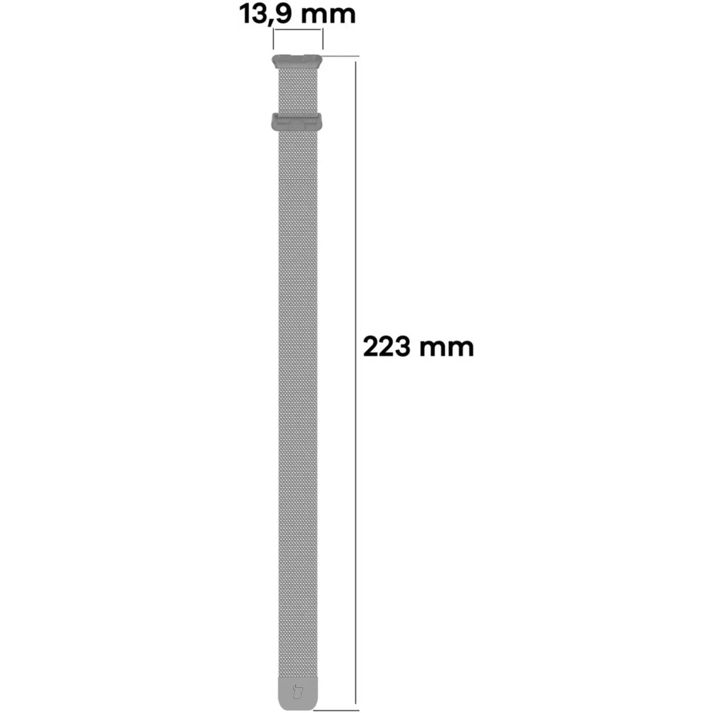 Wholesale Bizon Strap Watch Chain Huawei Band 9 / Band 8 silver - BIZ4994 - {ean13} - Hurt