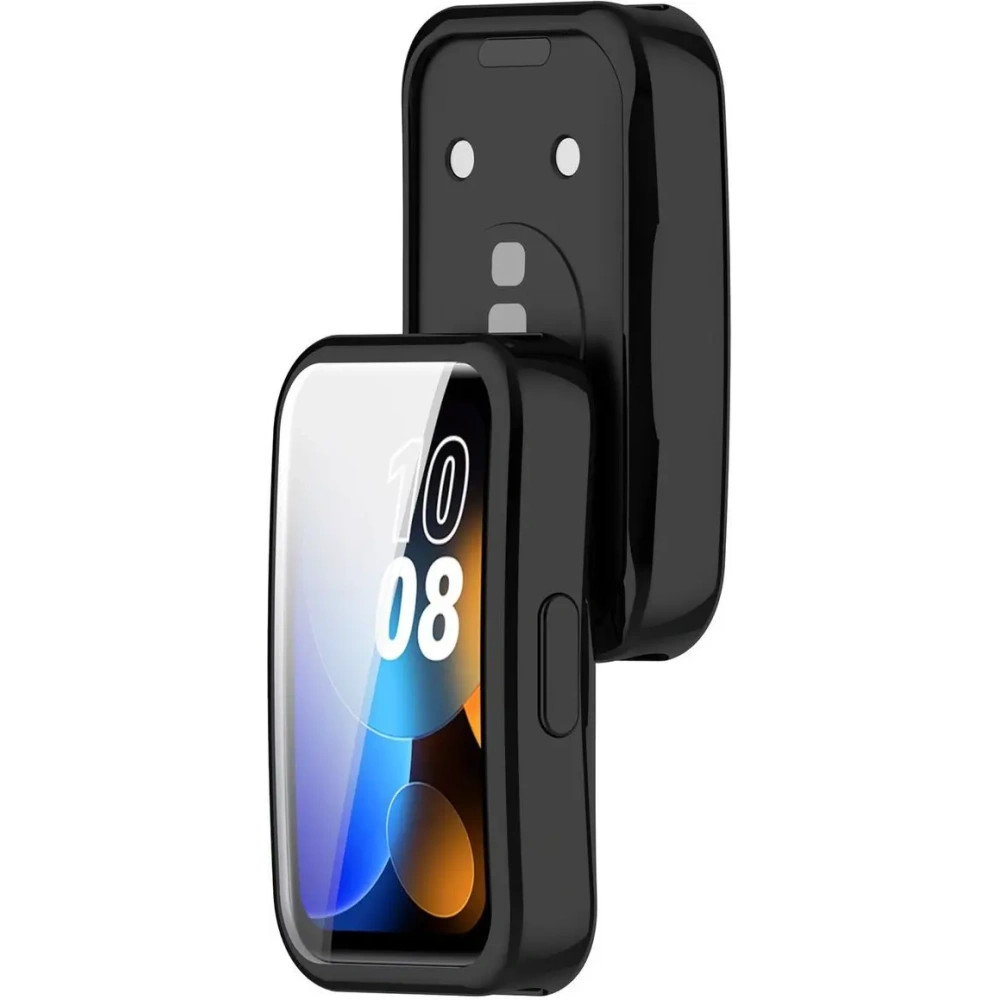 Hurtownia GSM - Etui z osłoną ekranu Bizon Case Watch Felipe do Huawei Band 9 / Band 8 czarne - BIZ5568 - {ean13} - Hurt