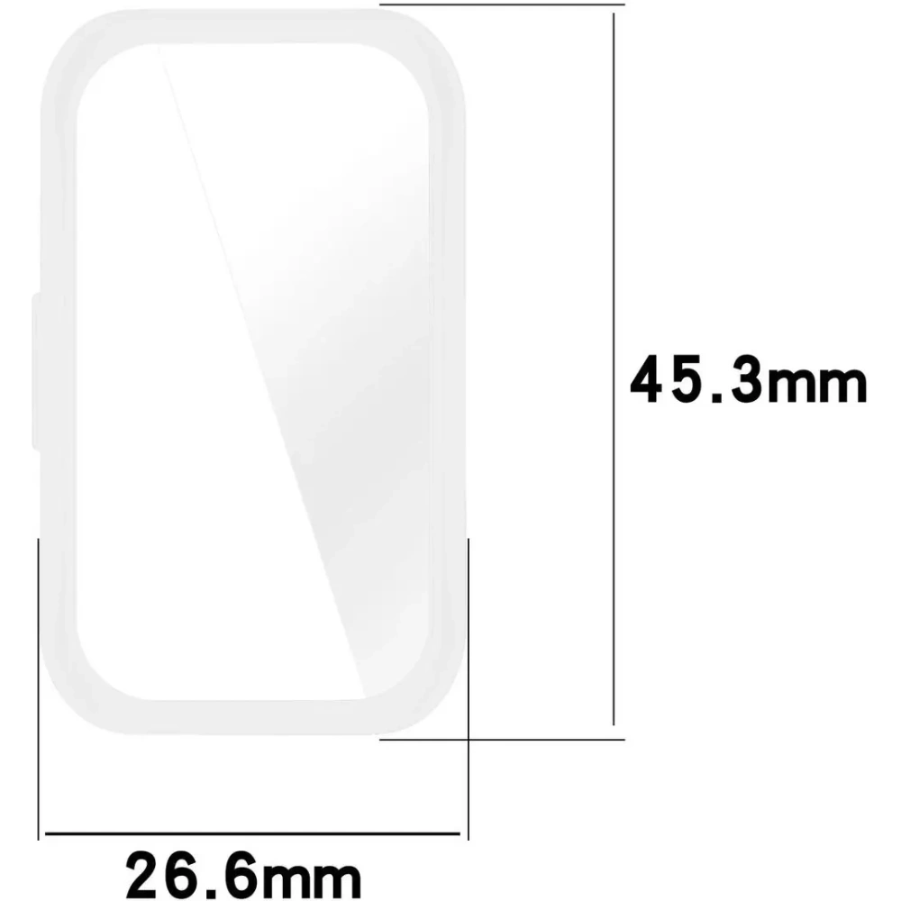 Hurtownia GSM - Etui Bizon Case Watch Felipe do Huawei Band 9 / Band 8 przezroczyste - BIZ4998 - {ean13} - Hurt