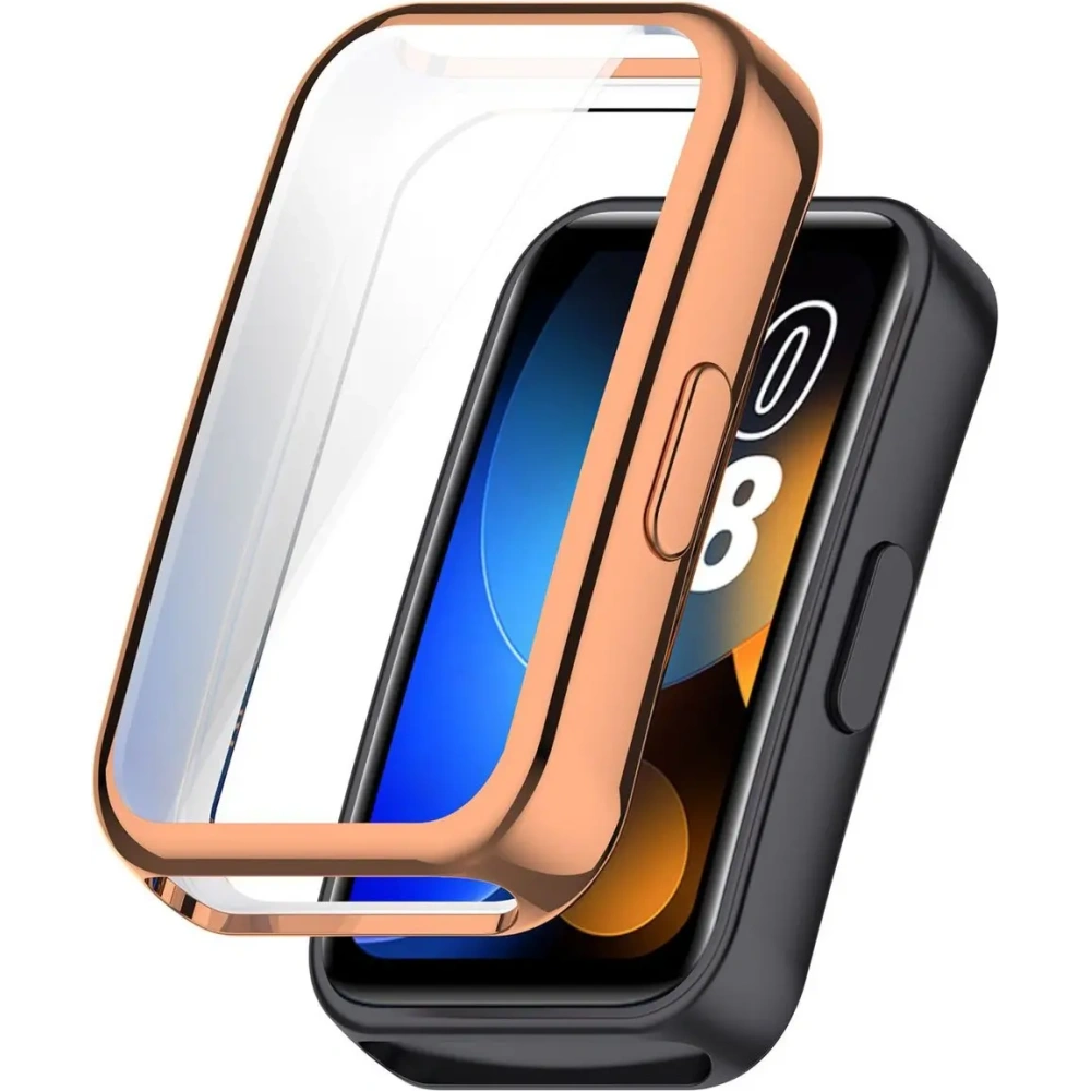 Hurtownia GSM - Etui Bizon Case Watch Felipe do Huawei Band 9 / Band 8 różowozłote - BIZ5000 - {ean13} - Hurt