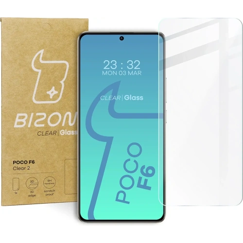 Szkło hartowane Bizon Glass Clear 2 do Xiaomi Poco F6