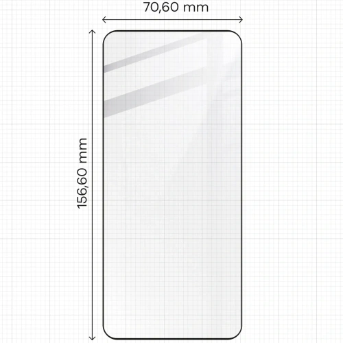 Szkło hartowane Bizon Glass Edge 2 do Xiaomi Poco F6 czarne