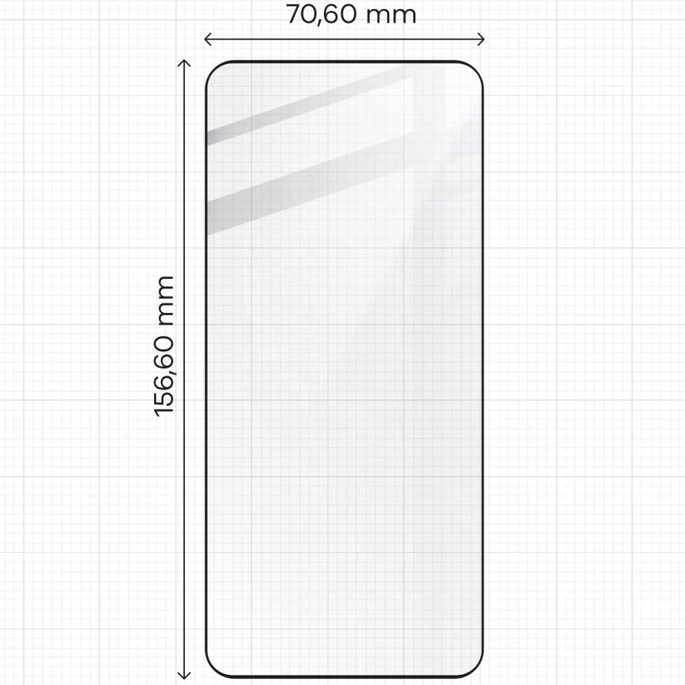 Hurtownia GSM - Bizon Glass Edge 2 Xiaomi Poco F6 fekete - BIZ5003 - {ean13} - Hurt