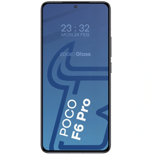Szkło hartowane Bizon Glass Edge 2 do Xiaomi Poco F6 Pro czarne
