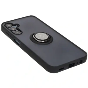 Wholesale Bizon Case Hybrid Ring Samsung Galaxy M15 5G smoky with a black frame - BIZ5576 - {ean13} - Hurt