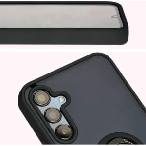 Wholesale Bizon Case Hybrid Ring Samsung Galaxy M15 5G smoky with a black frame - BIZ5576 - {ean13} - Hurt