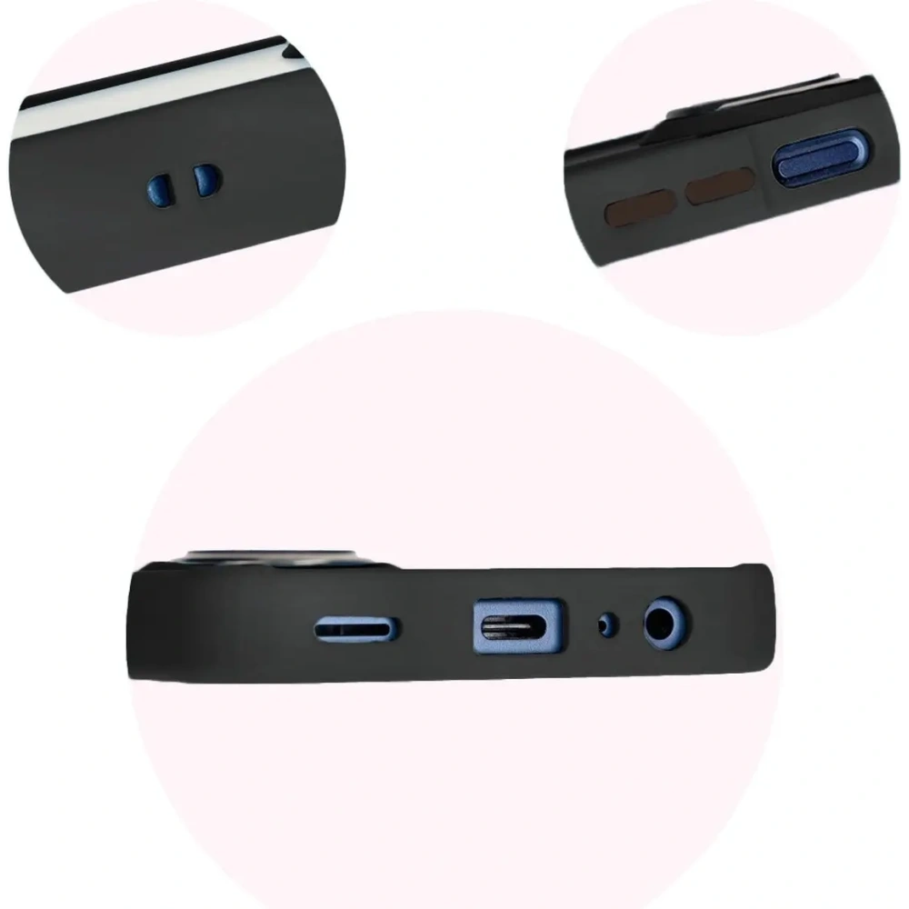 Hurtownia GSM - Etui z uchwytem na palec Bizon Case Hybrid Ring do Samsung Galaxy M15 5G kouřové s černým rámem - BIZ5576 - {ean13} - Hurt