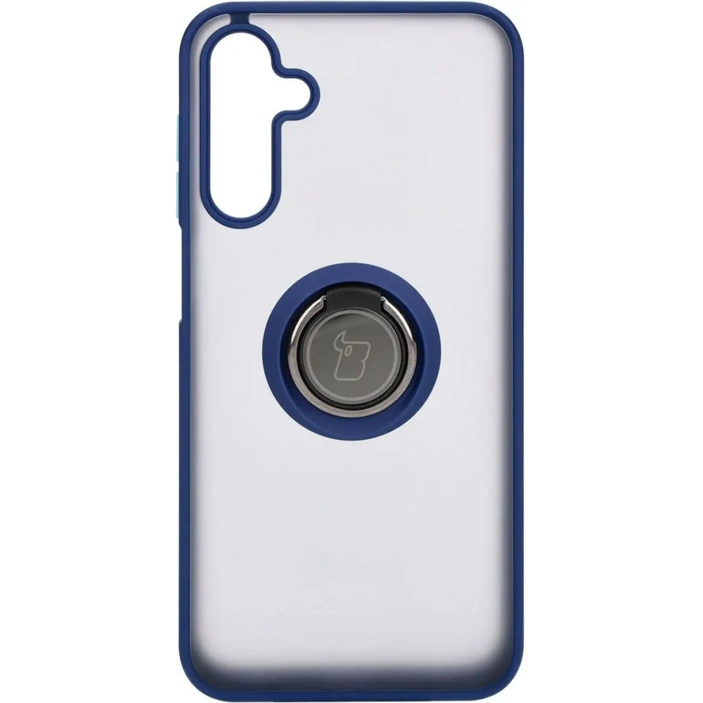 Hurtownia GSM - Bizon Case Hybrid Ring Samsung Galaxy M15 5G rauchig mit einem navyblauen Rahmen - BIZ5577 - {ean13} - Hurt