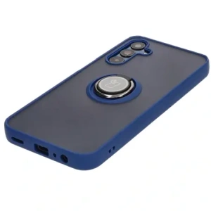 Hurtownia GSM - Bizon Case Hybrid Ring Samsung Galaxy M15 5G rauchig mit einem navyblauen Rahmen - BIZ5577 - {ean13} - Hurt