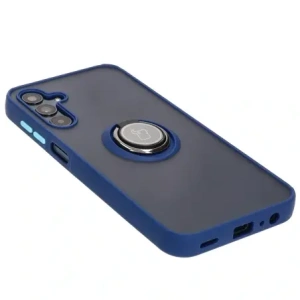 Hurtownia GSM - Bizon Case Hybrid Ring Samsung Galaxy M15 5G rauchig mit einem navyblauen Rahmen - BIZ5577 - {ean13} - Hurt