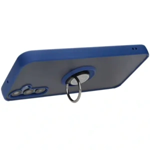 Hurtownia GSM - Bizon Case Hybrid Ring Samsung Galaxy M15 5G rauchig mit einem navyblauen Rahmen - BIZ5577 - {ean13} - Hurt