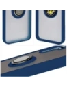 Hurtownia GSM - Bizon Case Hybrid Ring Samsung Galaxy M15 5G rauchig mit einem navyblauen Rahmen - BIZ5577 - {ean13} - Hurt