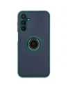 Hurtownia GSM - Bizon Case Hybrid Ring Samsung Galaxy M15 5G fumuriu cu un cadru verde închis - BIZ5578 - {ean13} - Hurt