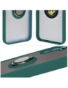 Hurtownia GSM - Bizon Case Hybrid Ring Samsung Galaxy M15 5G fumuriu cu un cadru verde închis - BIZ5578 - {ean13} - Hurt