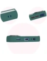 Hurtownia GSM - Bizon Case Hybrid Ring Samsung Galaxy M15 5G fumuriu cu un cadru verde închis - BIZ5578 - {ean13} - Hurt
