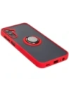 Hurtownia GSM - Bizon Case Hybrid Ring Samsung Galaxy M15 5G rauchig mit einem roten Rahmen - BIZ5008 - {ean13} - Hurt