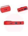 Hurtownia GSM - Bizon Case Hybrid Ring Samsung Galaxy M15 5G rauchig mit einem roten Rahmen - BIZ5008 - {ean13} - Hurt
