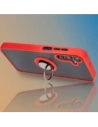 Wholesale Bizon Case Hybrid Ring Samsung Galaxy M15 5G smoky with a red frame - BIZ5008 - {ean13} - Hurt