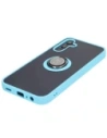 Hurtownia GSM - Bizon Case Hybrid Ring Samsung Galaxy M15 5G rauchig mit einem hellblauen Rahmen - BIZ5009 - {ean13} - Hurt