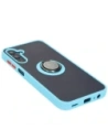 Hurtownia GSM - Bizon Case Hybrid Ring Samsung Galaxy M15 5G rauchig mit einem hellblauen Rahmen - BIZ5009 - {ean13} - Hurt
