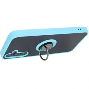 Hurtownia GSM - Bizon Case Hybrid Ring Samsung Galaxy M15 5G rauchig mit einem hellblauen Rahmen - BIZ5009 - {ean13} - Hurt