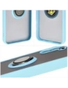 Hurtownia GSM - Bizon Case Hybrid Ring Samsung Galaxy M15 5G rauchig mit einem hellblauen Rahmen - BIZ5009 - {ean13} - Hurt