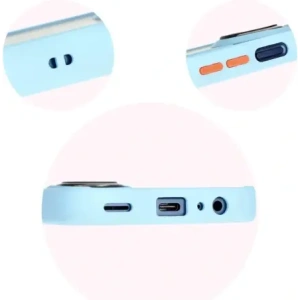 Hurtownia GSM - Bizon Case Hybrid Ring Samsung Galaxy M15 5G rauchig mit einem hellblauen Rahmen - BIZ5009 - {ean13} - Hurt